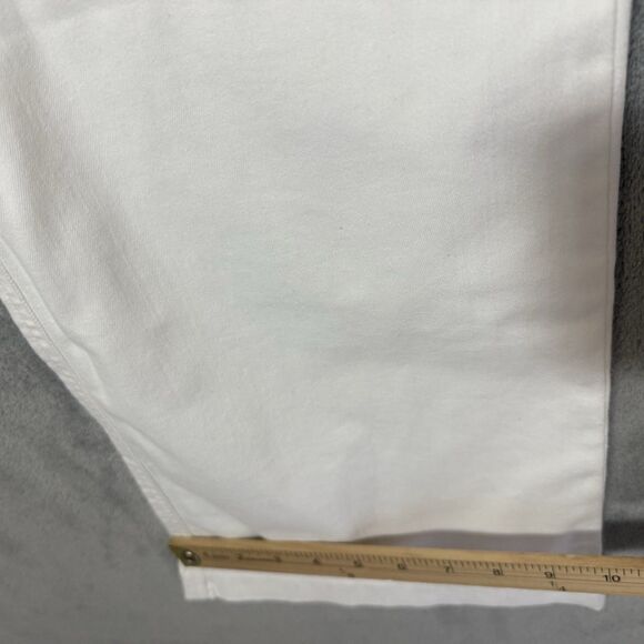 NWT Spanx Pants Women XL Flare Jeans White Stretch Pull On 20349R Slimming - Picture 9 of 12